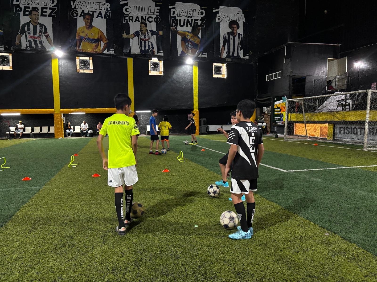 Entrenamiento de la academia formativa