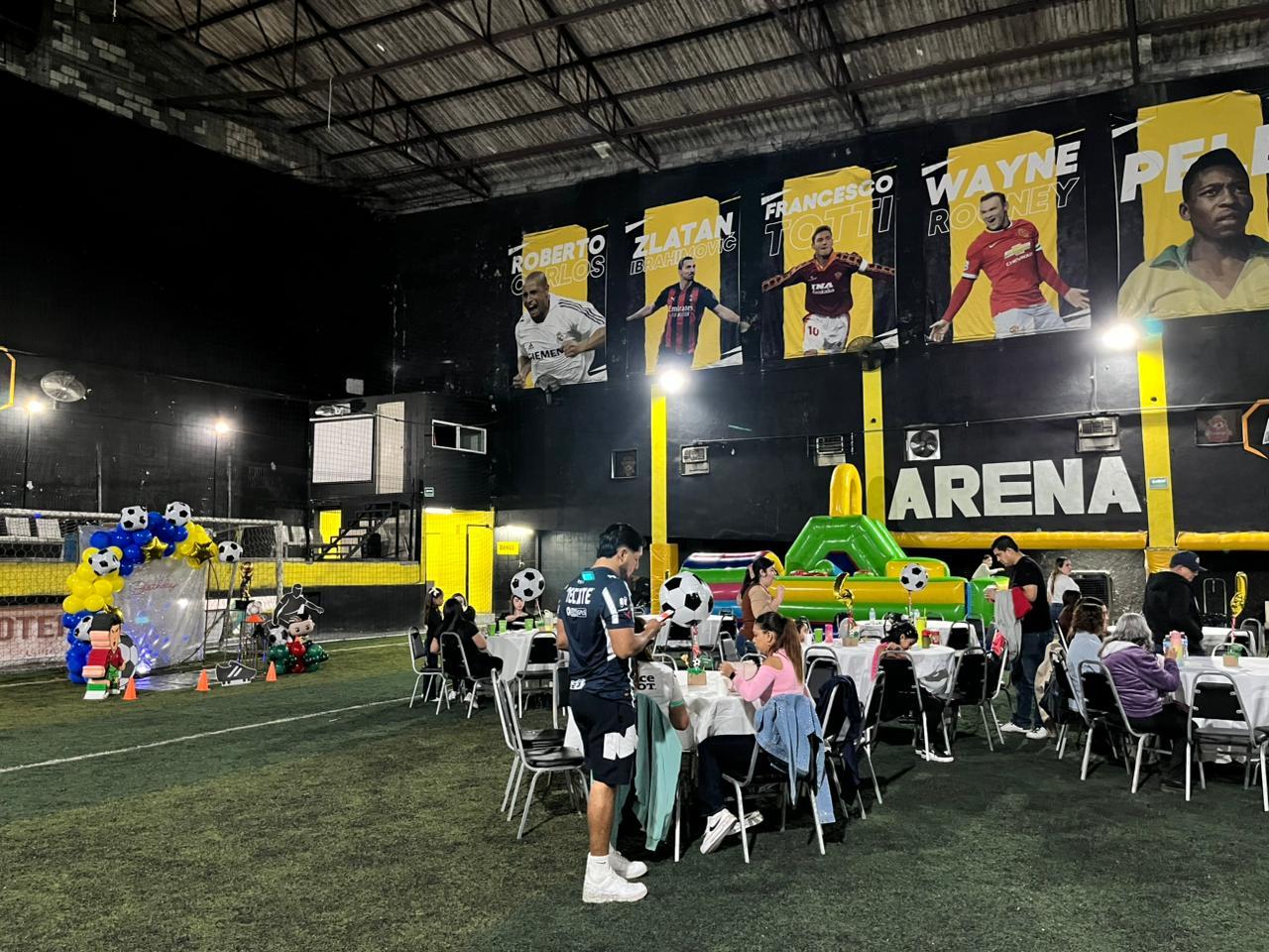 Salón de eventos privados de Arena Soccer MTY